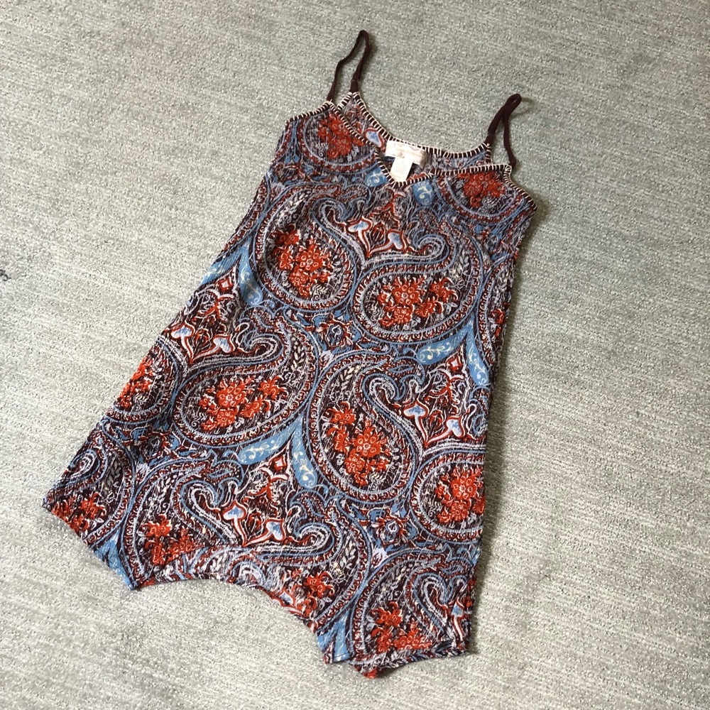 Paisley Printed Cover-up